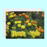 Thank You Marigolds invitations
