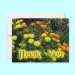 Thank You Marigolds invitations