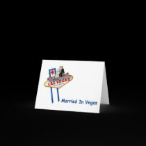Thank you, Married in Vegas Notecards