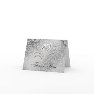 Thank You - Matching Invitations card