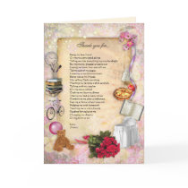 Thank you Mom (customizable) cards
