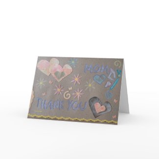 Thank You - Mom - Scrapbook 1 - Seasons Card card