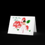 "Thank You Mother From Daughter" Wedding Day Card cards