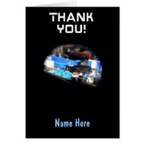 Thank You Motherboard Card cards