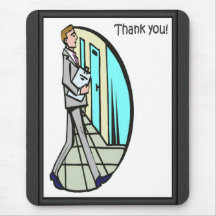 Thank you mousepad