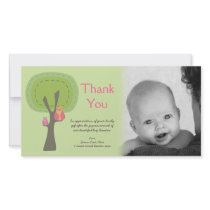 Thank You New Baby Arrival Gift Photocard Customized Photo Card