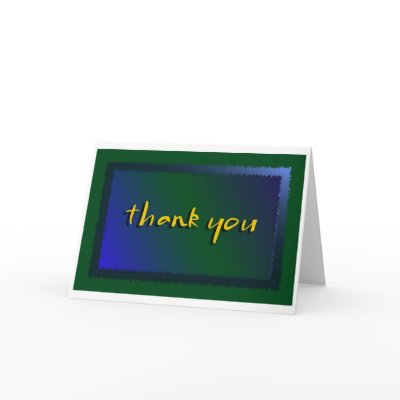 Thank You No. 3 Greeting Card by threesalamanders