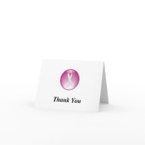 Thank You Note Breast Cancer Awareness cards by adsmith123 Thank You Note Breast Cancer Awareness cards