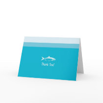 Thank you note cards - Fish / Sea cards