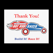 Thank You Note postcards