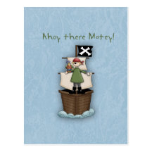 Thank you note postcards