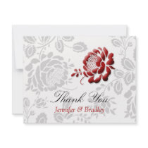 Thank You Notes After The Wedding invitations