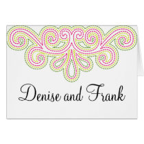 Thank you notes cards