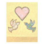 Thank you notes Faith Hope Love quilt folk art Custom Announcement