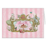 Thank You Notes Marie Antoinette Let Them Eat Cake Greeting Card