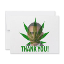 Thank You Obama, medical, marijuana, legal, gift invitations by ColorShow Thank You Obama, medical, marijuana, legal, gift invitations