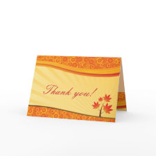 Thank you ~ October Delight card