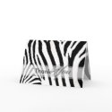 Thank You on the wild side, zebra - Customizable cards by PixDezines Thank You on the wild side, zebra - Customizable cards