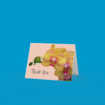 Thank You Orchid cards