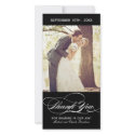 Thank You Photo Card (4x8)