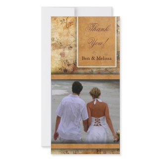 Thank You Photo Card Template photocard