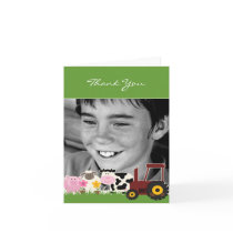 Thank You Photo Farm Card