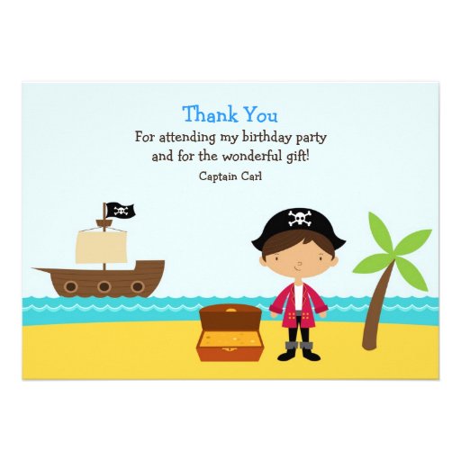 Thank You Pirate Card Announcement