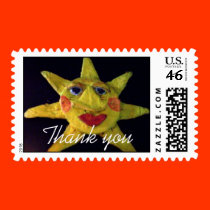 Thank you postage