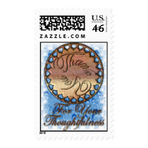Thank You Postage Stamp