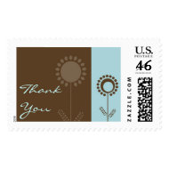 Thank You Postage Stamp stamp