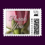 Thank You postage stamp