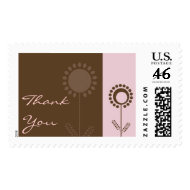 Thank You Postage Stamp stamp