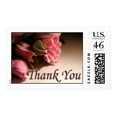 Thank You Postage Stamp