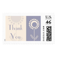 Thank You Postage Stamp stamp