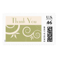 Thank You Postage Stamp stamp