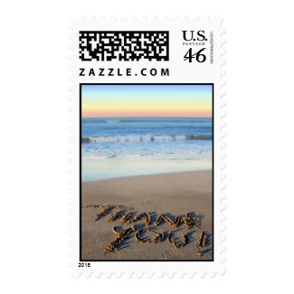 Thank You postage stamp stamp
