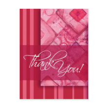 Thank You Postcard (Fiesta) postcard