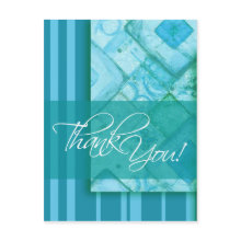 Thank You Postcard (Fiesta) postcard