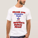 Thank You President Bush t-shirts by oneteam Thank You President Bush t-shirts