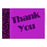 Thank You purple Card