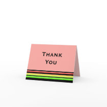 Thank You Rainbow Stripes cards by DonnaGrayson Thank You Rainbow Stripes cards