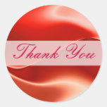 Thank You red Sticker