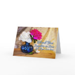 Thank you roses for a daughter-in-law card