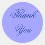 Thank You Round Sticker