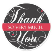 Thank you so very much sticker