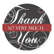 Thank you so very much sticker