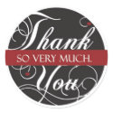 Thank you so very much stickers
