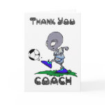 Thank you Soccer Coach, Football Coach cards