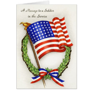 Thank You Soldier Cards | Zazzle