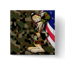 Thank You Soldier medal buttons
